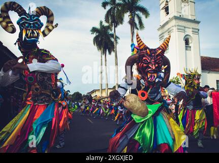 Festival del Corpus Christi a Panamá. Foto Stock