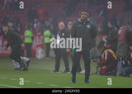 Porto Alegre, Brasile. 10 luglio 2024. RS - PORTO ALEGRE - 10/07/2024 - COPA DO BRASIL 2024, INTERNACIONAL x JUVENTUDE - allenatore della Juventude Roger Machado durante la partita contro l'Internacional allo stadio Beira-Rio per il campionato Coppa del Brasile 2024. Foto: Maxi Franzoi/AGIF (foto di Maxi Franzoi/AGIF/Sipa USA) credito: SIPA USA/Alamy Live News Foto Stock