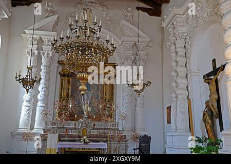 Chiesa di Santa Caterina a Taormina, Sicilia Foto Stock