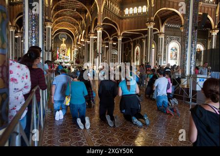 Basilica di nostra Signora degli Angeli, (Bas√≠lica de Nuestra se√±ora de los √Ångeles), a Cartago, Costa Rica. Foto Stock