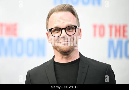 Berlino, Germania. 10 luglio 2024. Ralf Schmitz partecipa alla prima tedesca del film "alla luna" al cinema Zoo Palast. Crediti: Jens Kalaene/dpa/Alamy Live News Foto Stock