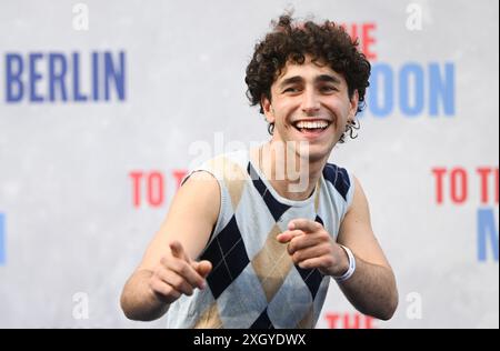 Berlino, Germania. 10 luglio 2024. Riccardo campione partecipa alla prima tedesca del film "alla luna" al cinema Zoo Palast. Crediti: Jens Kalaene/dpa/Alamy Live News Foto Stock