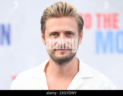 Berlino, Germania. 10 luglio 2024. Jörn Schlönvoigt partecipa alla prima tedesca del film "alla luna" al cinema Zoo Palast. Crediti: Jens Kalaene/dpa/Alamy Live News Foto Stock