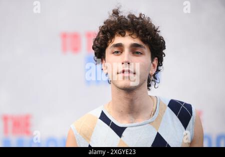 Berlino, Germania. 10 luglio 2024. Riccardo campione partecipa alla prima tedesca del film "alla luna" al cinema Zoo Palast. Crediti: Jens Kalaene/dpa/Alamy Live News Foto Stock