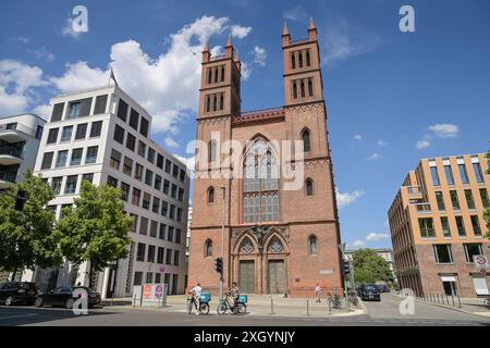 Friedrichswerdersche Kirche, Werderscher Markt, nel quartiere Mitte di Berlino, Deutschland Foto Stock