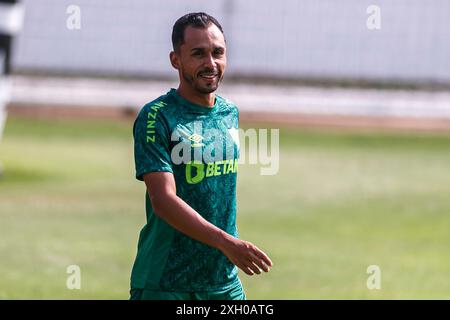 LIMA, PERÙ - 2 APRILE: Sessione di formazione Fluminense presso Villa Deportiva Nacional a Lima, Perù. (Foto di Martín Fonseca) Foto Stock