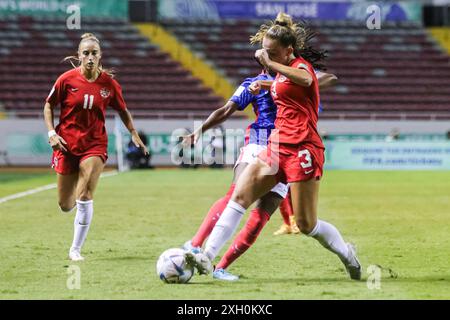 Mia Pante del Canada durante la partita della Coppa del mondo femminile FIFA U-20 Costa Rica Francia contro Canada il 14 agosto 2022. (Foto di: Martín Fonseca) Foto Stock