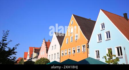 Schrobenhausen è una città della Baviera con molte attrazioni storiche Foto Stock