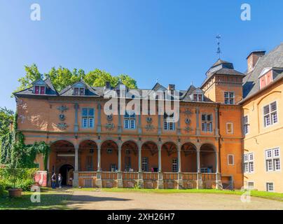 Schloss Rheydt Castle Mönchengladbach Nordrhein-Westfalen, Renania settentrionale Germania Foto Stock