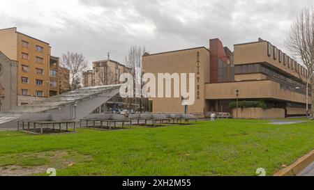 Firenze, Italia - 2 febbraio 2018: Archivio di Stato edificio Archivio per i registri pubblici e gli archivi della città italiana Firenze Toscana. Foto Stock