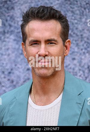 Londra, Regno Unito. 11 luglio 2024. Ryan Reynolds in arrivo all'evento di sbirciatoio britannico Deadpool & Wolverine, Hammersmith Eventim Apollo. Crediti: Doug Peters/EMPICS/Alamy Live News Foto Stock