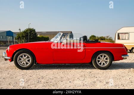 1972 MGB Roadster Sports Car Foto Stock