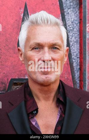 Londra, Regno Unito. 11 luglio 2024. Martin Kemp visto all'evento DEADPOOL & WOLVERINE - UK sneak Peek. Foto di Julie Edwards./Alamy Live News Foto Stock