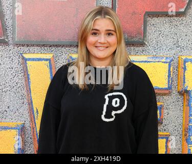 Londra, Regno Unito. 11 luglio 2024. Tilly Ramsay partecipa al Deadpool & Wolverine UK fan Event all'Eventim Apollo di Hammersmith, Londra. Credito: SOPA Images Limited/Alamy Live News Foto Stock