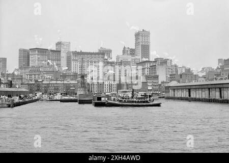 Skyline di New York 1906. Foto Stock