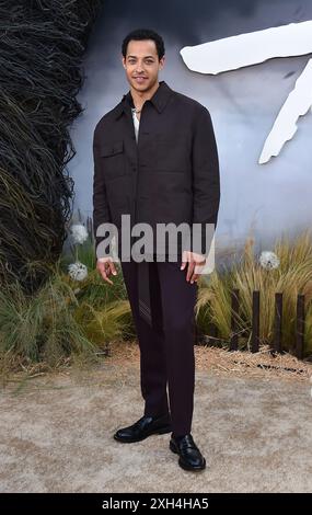 Westwood, Stati Uniti. 11 luglio 2024. Daryl McCormack arriva alla prima di Los Angeles di "Twister" tenutasi al Regency Village Theatre l'11 luglio 2024 a Westwood, CA. © Lisa OConnor/AFF-USA.com Credit: AFF/Alamy Live News Foto Stock