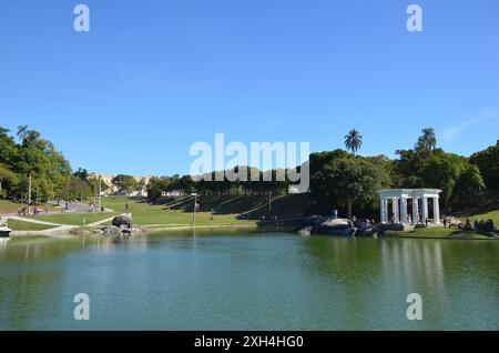 Parco municipale di Quinta da Boa Vista. Sito storico dove visse la famiglia reale nel XIX secolo Foto Stock