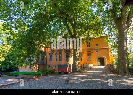 Mönchengladbach: Castello di Schloss Rheydt in , Nordrhein-Westfalen, Renania settentrionale-Vestfalia, Germania Foto Stock