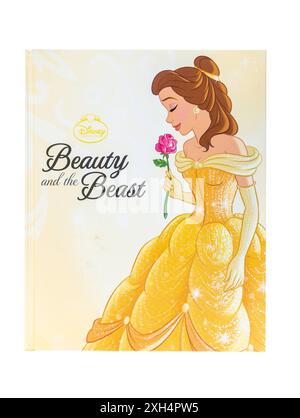 Disney Beauty and the Beast Book, Greater London, Inghilterra, Regno Unito Foto Stock