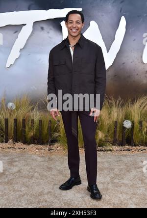 Westwood, Stati Uniti. 11 luglio 2024. Daryl McCormack arriva alla prima di Los Angeles di "Twisters" tenutasi al Regency Village Theatre l'11 luglio 2024 a Westwood, CA. © Lisa OConnor/AFF-USA.com Credit: AFF/Alamy Live News Foto Stock