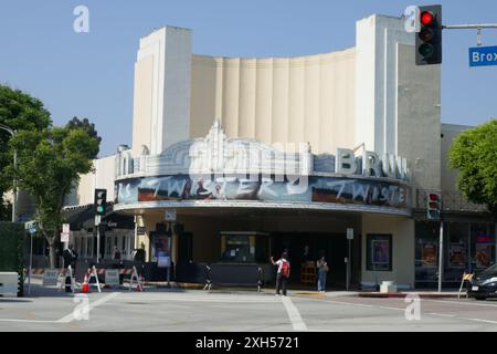 Los Angeles, California, USA 11 luglio 2024 Universal Pictures presenta la prima di Twisters al Regency Village Theatre l'11 luglio 2024 a Los Angeles, California, USA. Foto di Barry King/Alamy Live News Foto Stock