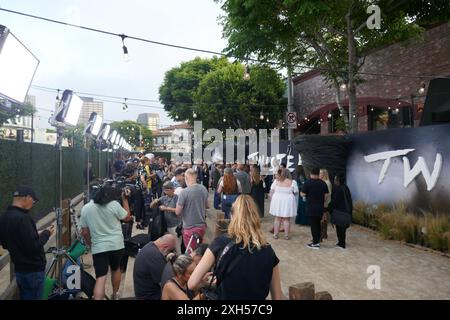 Los Angeles, California, USA 11 luglio 2024 Universal Pictures presenta la prima di Twisters al Regency Village Theatre l'11 luglio 2024 a Los Angeles, California, USA. Foto di Barry King/Alamy Live News Foto Stock