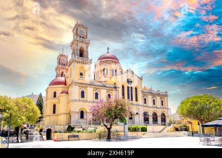 Città vecchia di Heraklion, isola di Creta, Grecia Foto Stock