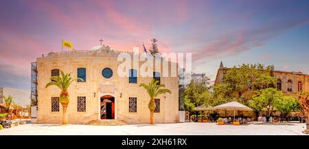 Città vecchia di Heraklion, isola di Creta, Grecia Foto Stock