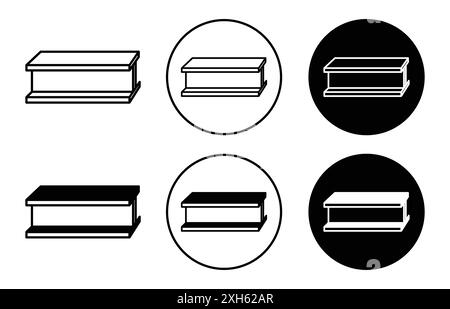 icona beam (fascio) Illustrazione Vettoriale