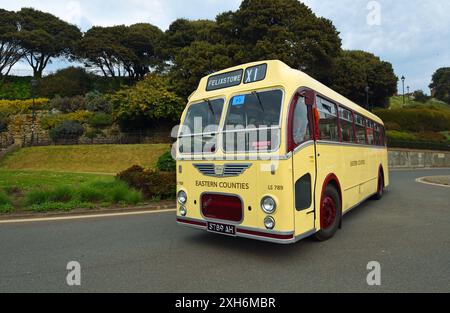 Bristol Classic MW5G - ECW. Pullman della Eastern Counties parcheggiato Foto Stock