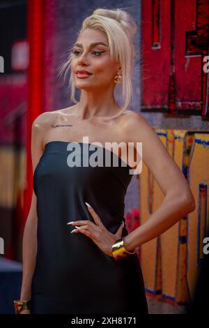 Londra, Regno Unito. 11 luglio 2024. Pegah Pourmand partecipa alla sbirciatina inglese "Deadpool & Wolverine" all'Eventim Apollo, Hammersmith. Crediti: Guy Corbishley/Alamy Live News Foto Stock
