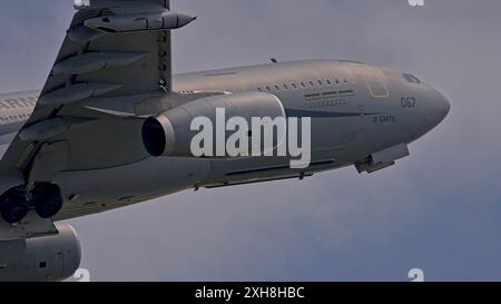 Air Force francese A330 MRTT in viaggio a Darwin per il campo di allenamento nero Foto Stock