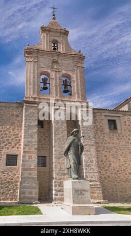 Spagna, Castiglia e León, Avila, Convento de la Encarnación, Santa Teresa d'Avila vi entrarono nel 1535 dove fu prima suora e poi madre prioressa. Foto Stock