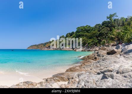 Una foto di Freedom Beach, a Phuket. Foto Stock