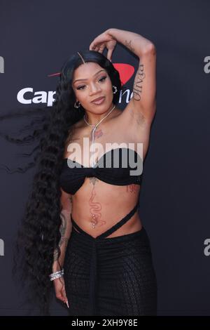 GloRilla partecipa agli ESPY Awards 2024 al Dolby Theatre l'11 luglio 2024 a Hollywood, California. Foto: Crash/imageSPACE credito: Imagespace/Alamy Live News Foto Stock