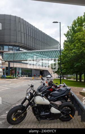 WestQuay South edificio che ospita Showcase Cinema de Lux, un cinema multisala, Southampton, Hampshire, Inghilterra, REGNO UNITO Foto Stock