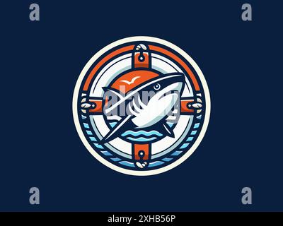 Logo SHARK Illustrazione Vettoriale