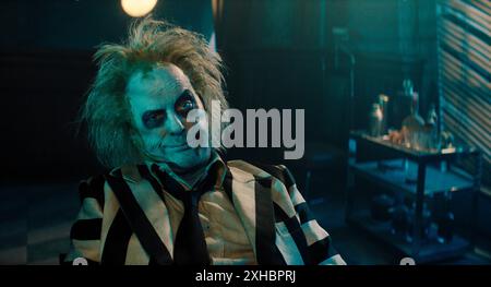 Beetlejuice 2 Michael Keaton Foto Stock