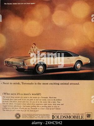 Vintage 6 gennaio 1967 'Life' Magazine Advert, USA Foto Stock