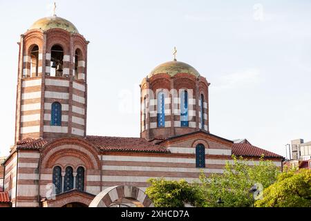 Esterno della chiesa di San Nicola a Batumi, Ajara, Georgia. Foto Stock