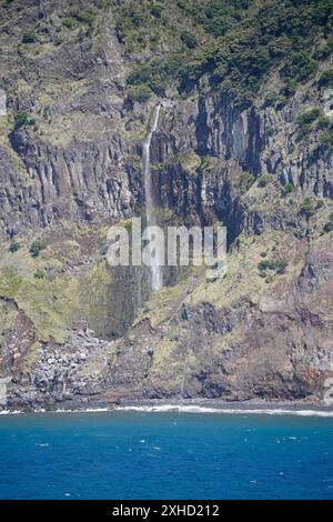 Edimburgo dei sette mari è l'unico insediamento dell'isola di Tristand da Cunha, parte del territorio britannico d'oltremare di St. Helena, Ascensione Foto Stock