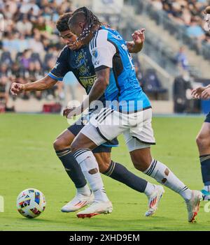 CHESTER, PA, USA - 22 GIUGNO 2024: Incontro MLS tra Philadelphia Union e Charlotte FC al Subaru Park. Foto Stock