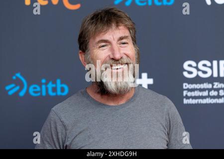 Madrid, Spagna. 12 luglio 2024. Antonio de la Torre partecipa al "San Sebastian Film Festival 2024" all'Academia de Cine di Madrid. (Foto di Nacho Lopez/SOPA Images/Sipa USA) credito: SIPA USA/Alamy Live News Foto Stock