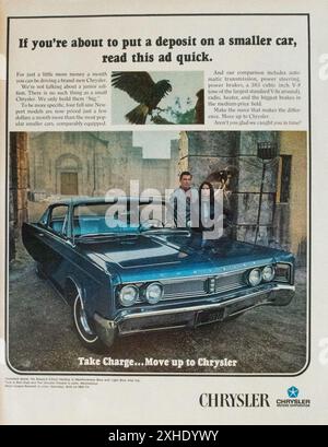 Rivista Vintage 'Life' 5 maggio 1967 Advert, USA Foto Stock