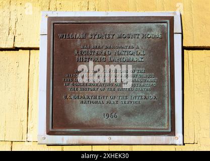 Monumento storico Stony Brook Long Island New York Foto Stock