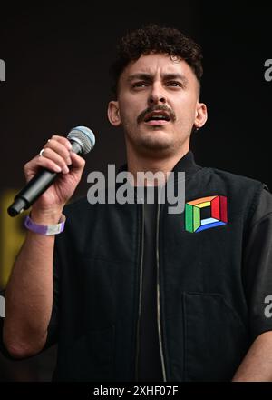 LONDRA, INGHILTERRA - 13 LUGLIO 2024: Antony Szmierek si esibisce al Kaleidoscope Festival 2024 all'Alexandra Palace Park il 13 luglio 2024 a Londra, Inghilterra. ( Credito: Vedi li/Picture Capital/Alamy Live News Foto Stock