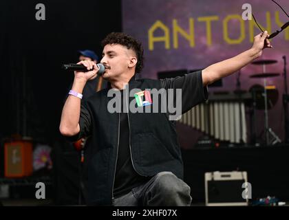 LONDRA, INGHILTERRA - 13 LUGLIO 2024: Antony Szmierek si esibisce al Kaleidoscope Festival 2024 all'Alexandra Palace Park il 13 luglio 2024 a Londra, Inghilterra. ( Credito: Vedi li/Picture Capital/Alamy Live News Foto Stock