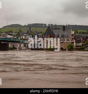 Mosel Valley allagata maggio 2024 Foto Stock