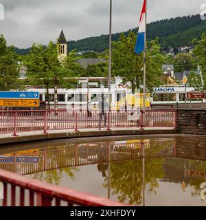 Mosel Valley allagata maggio 2024 Foto Stock