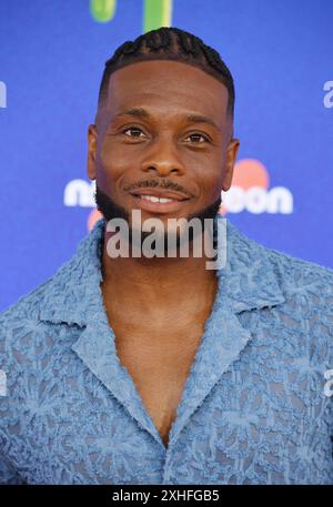 Santa Monica, California, Stati Uniti. 13 luglio 2024. Kel Mitchell partecipa ai Nickelodeon Kids' Choice Awards 2024 al Barker Hangar il 13 luglio 2024 a Santa Monica, California. Crediti: Jeffrey Mayer/Media Punch/Alamy Live News Foto Stock